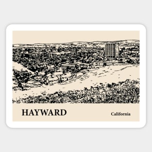 Hayward - California Sticker